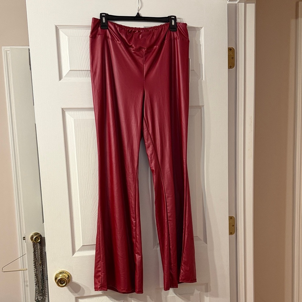 Eye Candy Red Flare Pants